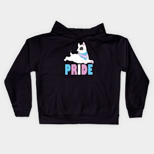 Trans Bull Terrier Pride Kids Hoodie